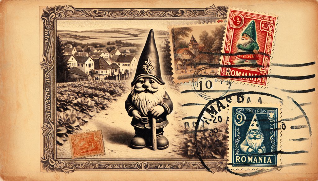 Gnome's postcard from Romania