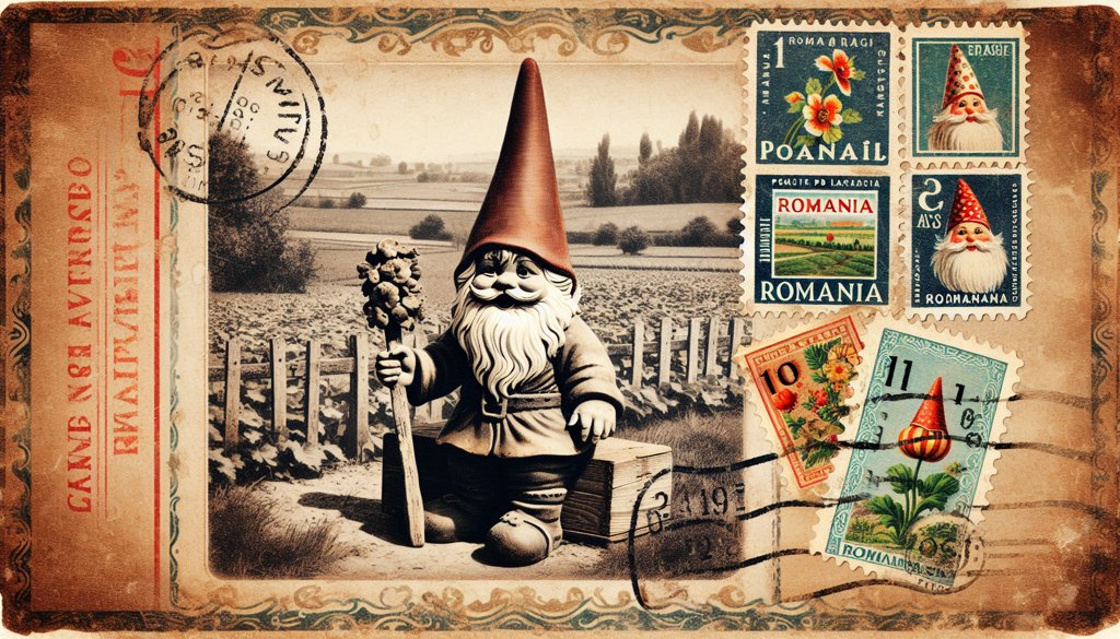Gnome's postcard from Romania