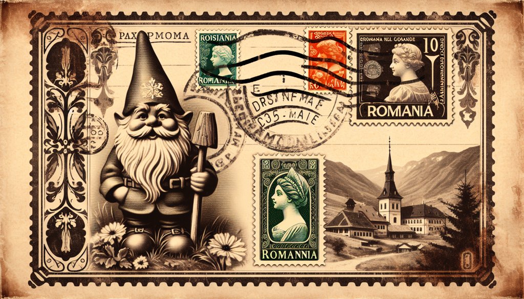 Gnome's postcard from Romania