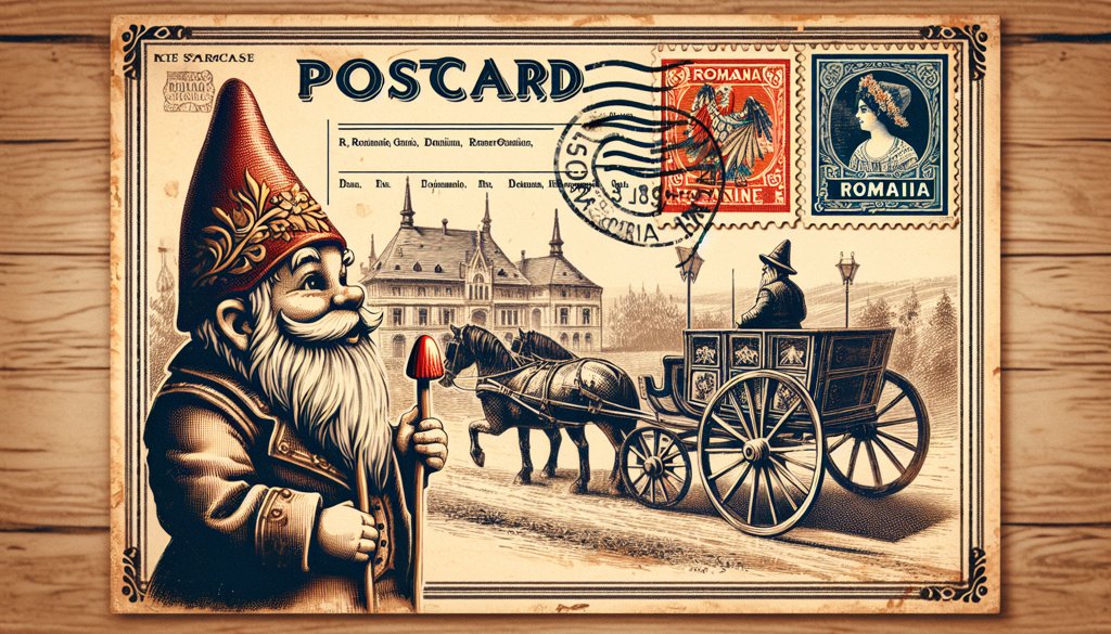 Gnome's postcard from Romania