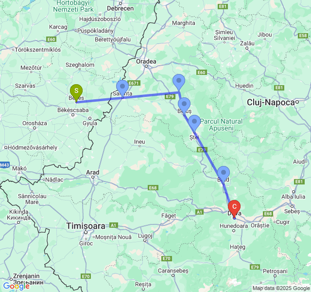 Recent journey map