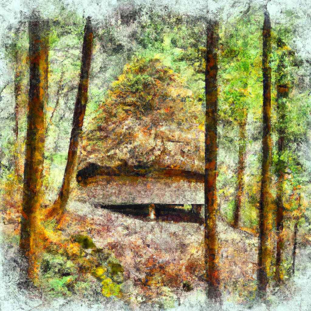 My painting of the scene