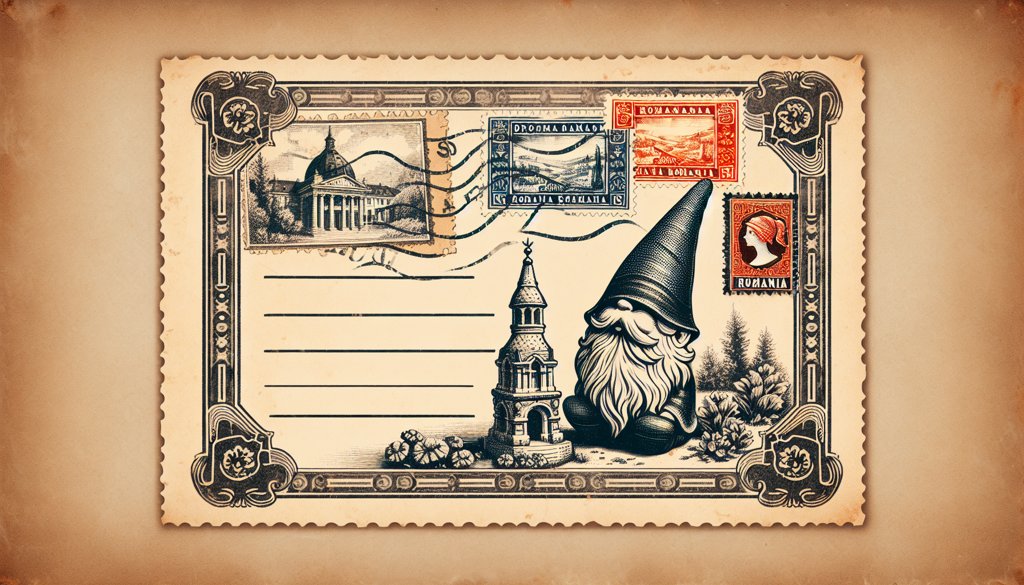 Gnome's postcard from Romania