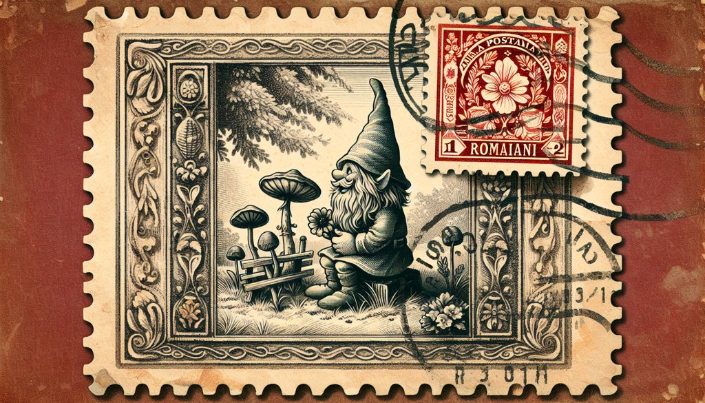 Gnome's postcard from Romania