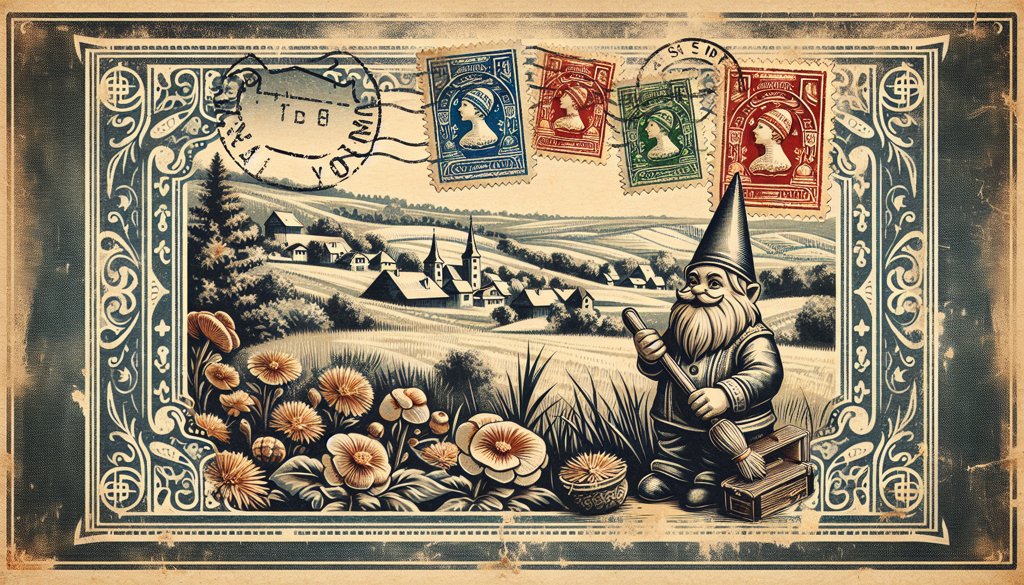 Gnome's postcard from Moldova