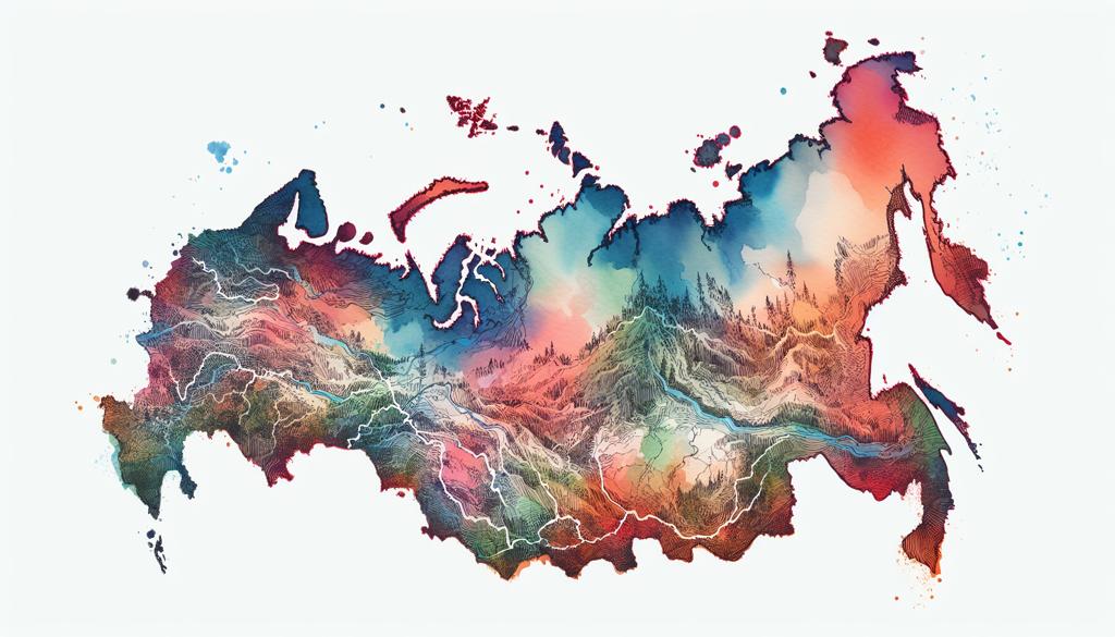 Map of Russia