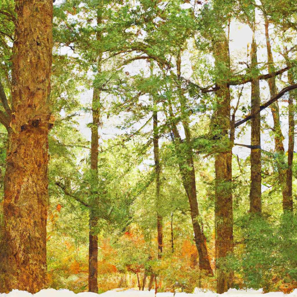 My painting of the scene