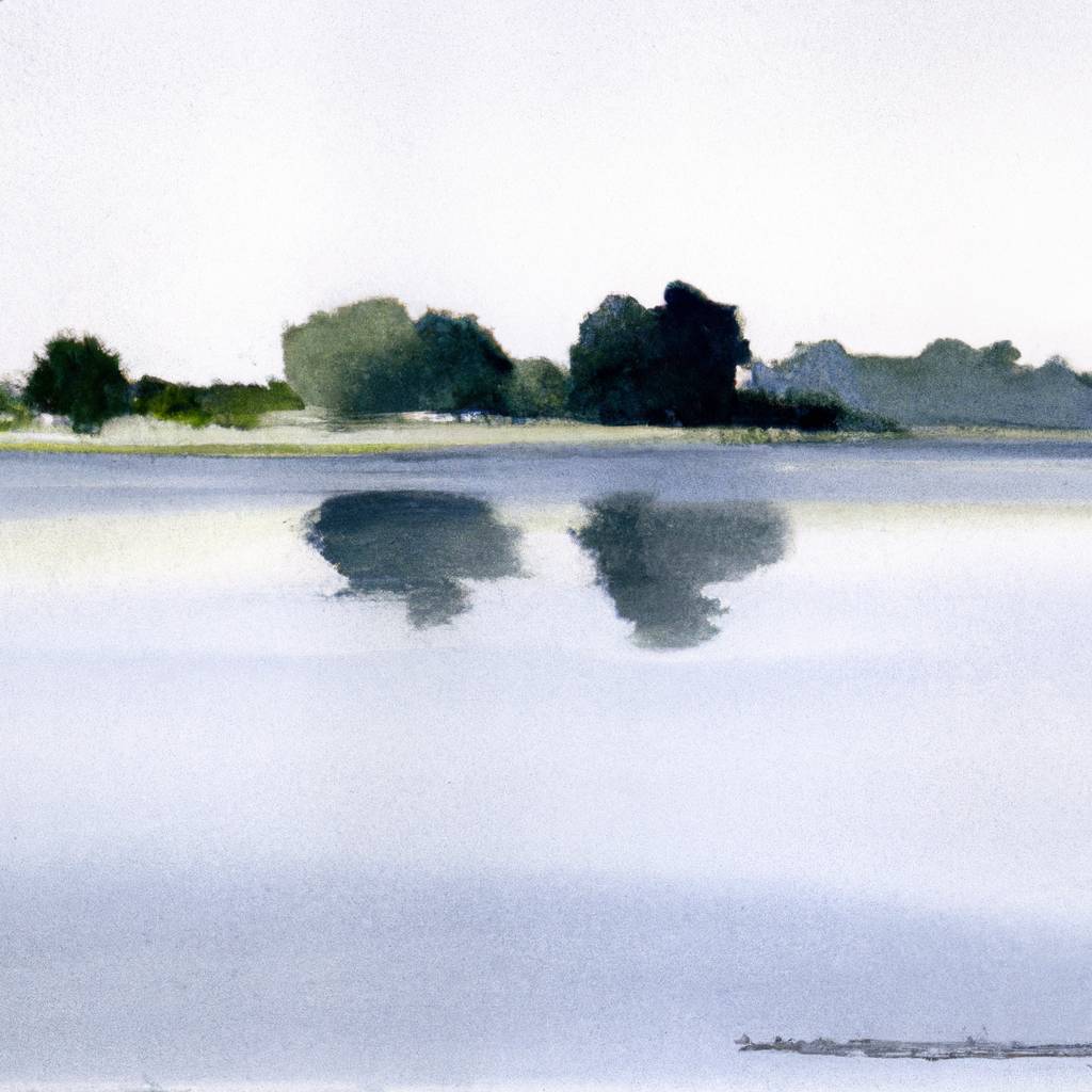 My painting of the scene