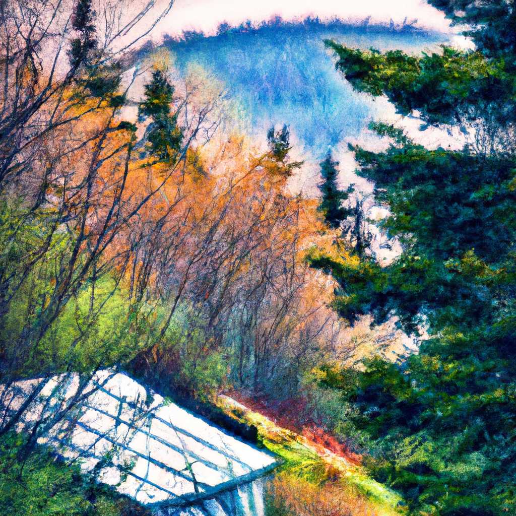 My painting of the scene