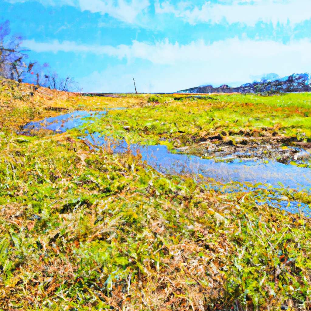 My painting of the scene